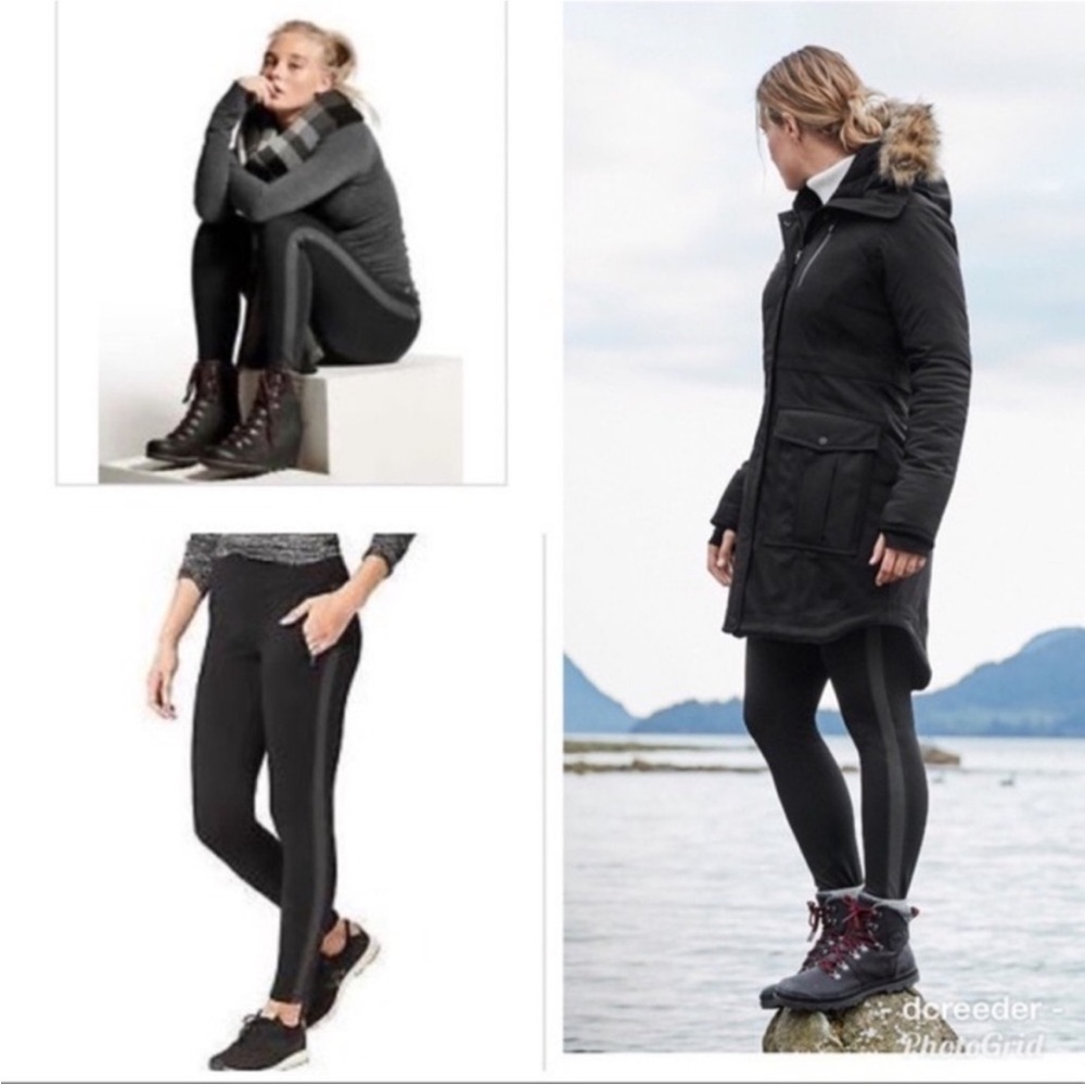 ATHLETA Street to Summet Fleeced lined tight -XS